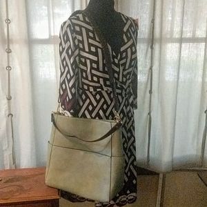 🏷️NWOT Amy & Joey Vegan Faux Leather Shoulder Tote Bag